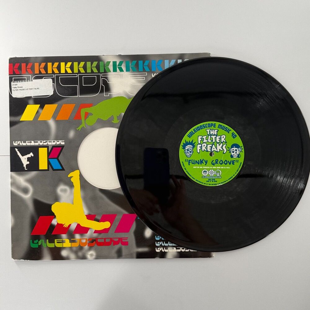 The Filter Freaks Funky Groove Lower The Bass 12” Vinyl US House KAL040 #64